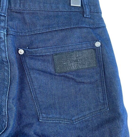 April 77 Men's Joey Slim New Overdrive Sabbath Raw Dark Wash Indigo Jeans US 29 - Picture 12 of 16